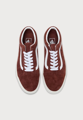 VANS Låg sneaker 'OLD SKOOL' i brun: topp