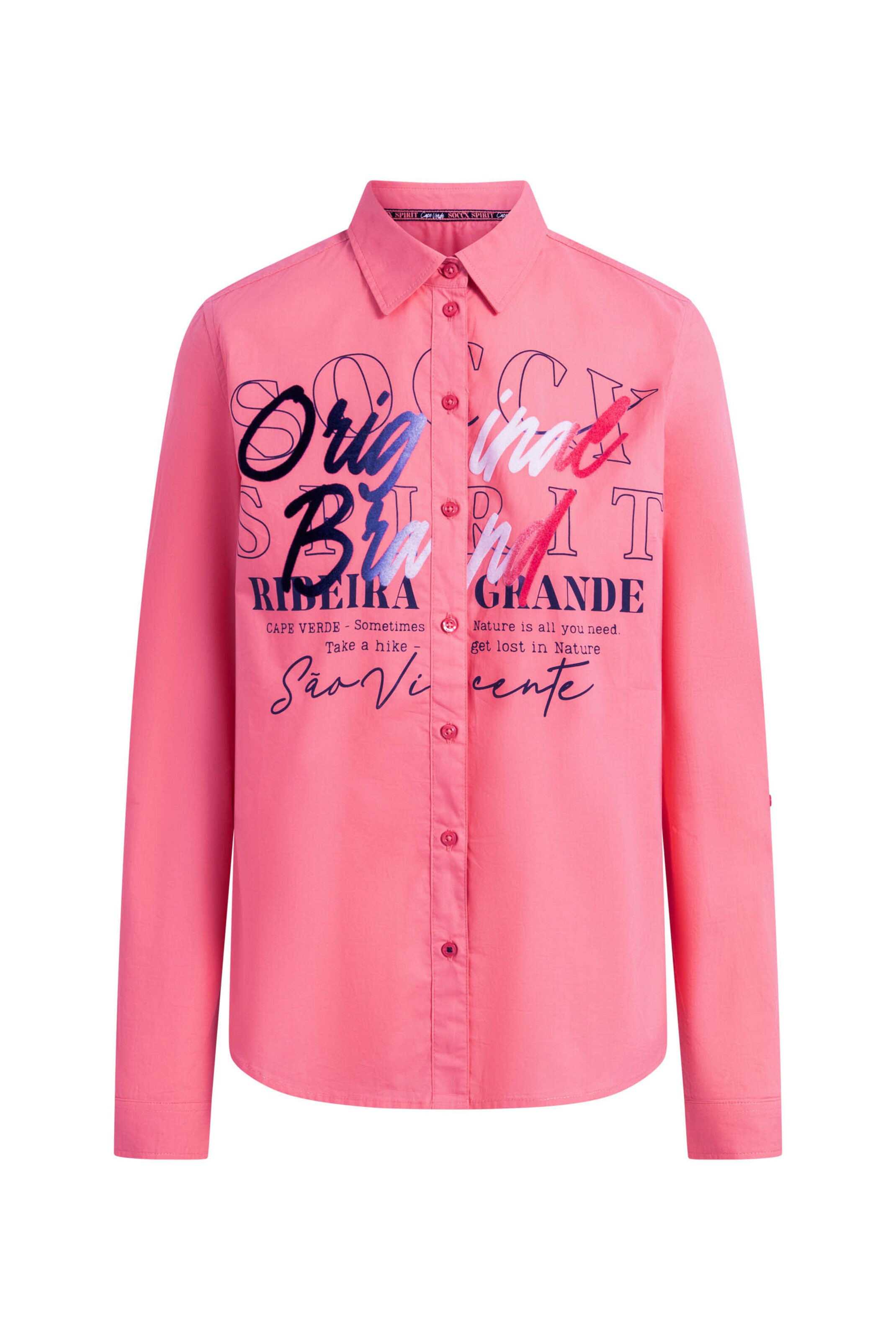 Soccx Blouse in Pink: front