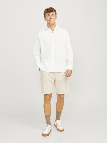 JACK & JONES Comfort fit Overhemd in Wit