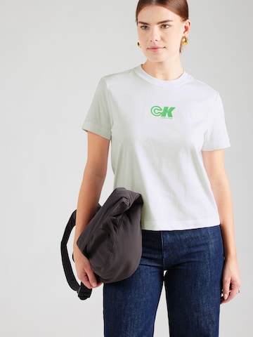 Calvin Klein Jeans Shirt in White: front