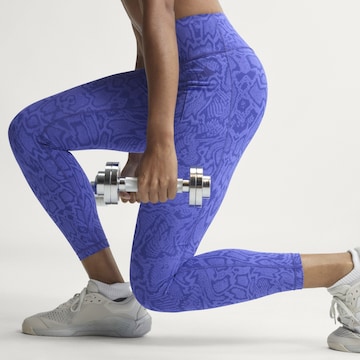 ADIDAS PERFORMANCE Skinny Sportbyxa 'Optime PrimeLift' i lila