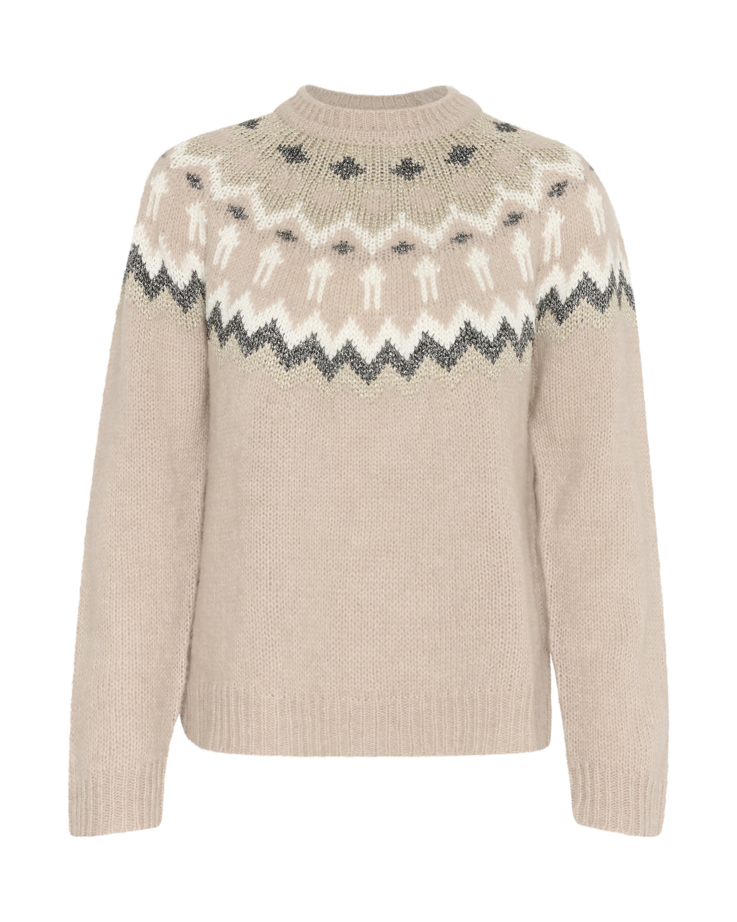 InWear Sweater in Beige: front