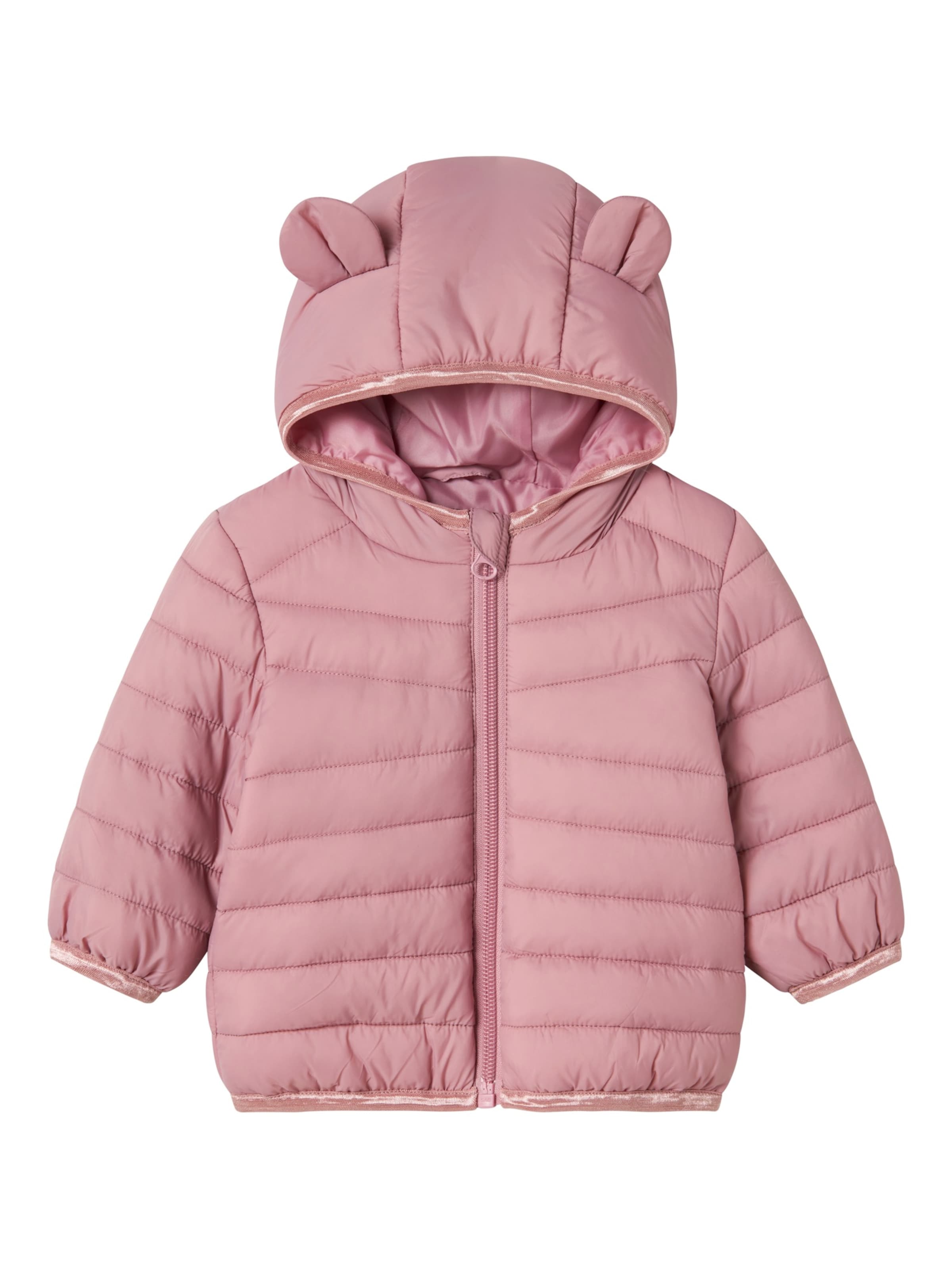 rozā NAME IT Starpsezonu jaka 'NBFMARBLE': no priekšpuses