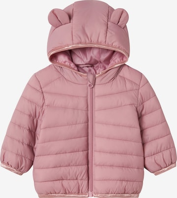 Veste mi-saison 'NBFMARBLE' NAME IT en rose : devant