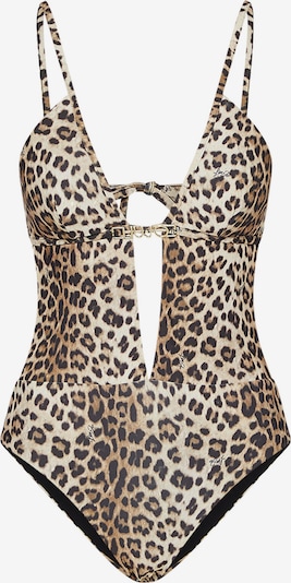 XS/B dydžio Maudymosi kostiumėlis iš Liu Jo, spalva – nebalintos drobės spalva / ruda / tamsiai ruda, Prekių apžvalga