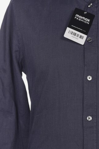 LACOSTE Button Up Shirt in S in Blue