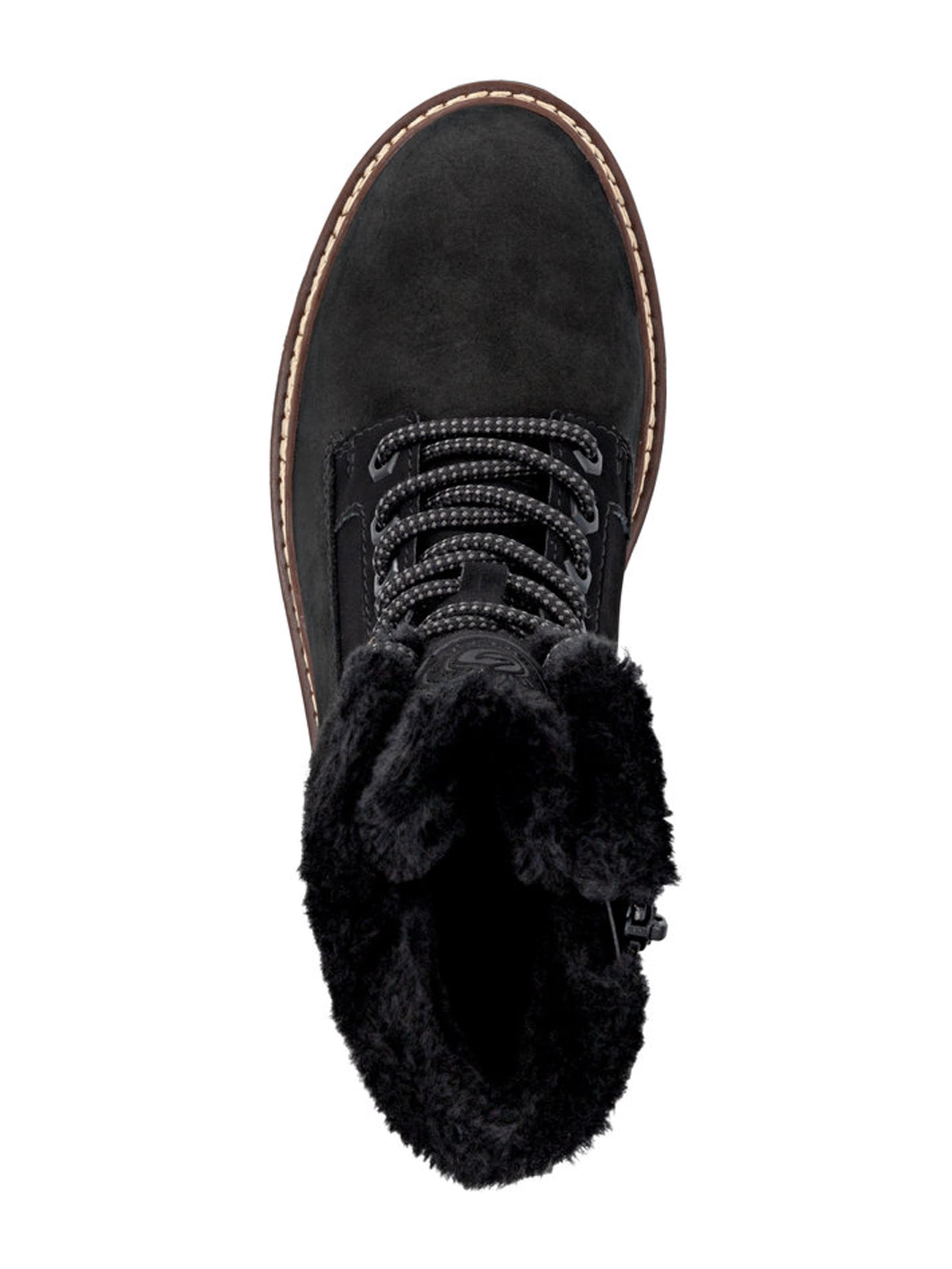 REMONTE Lace-up boot in Black