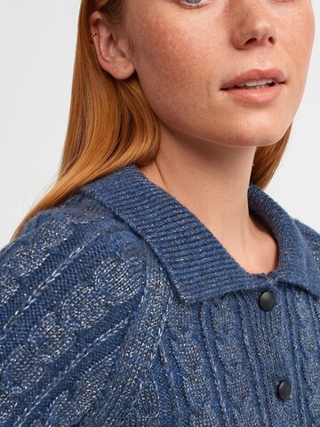 Cardigan Dilvin en bleu