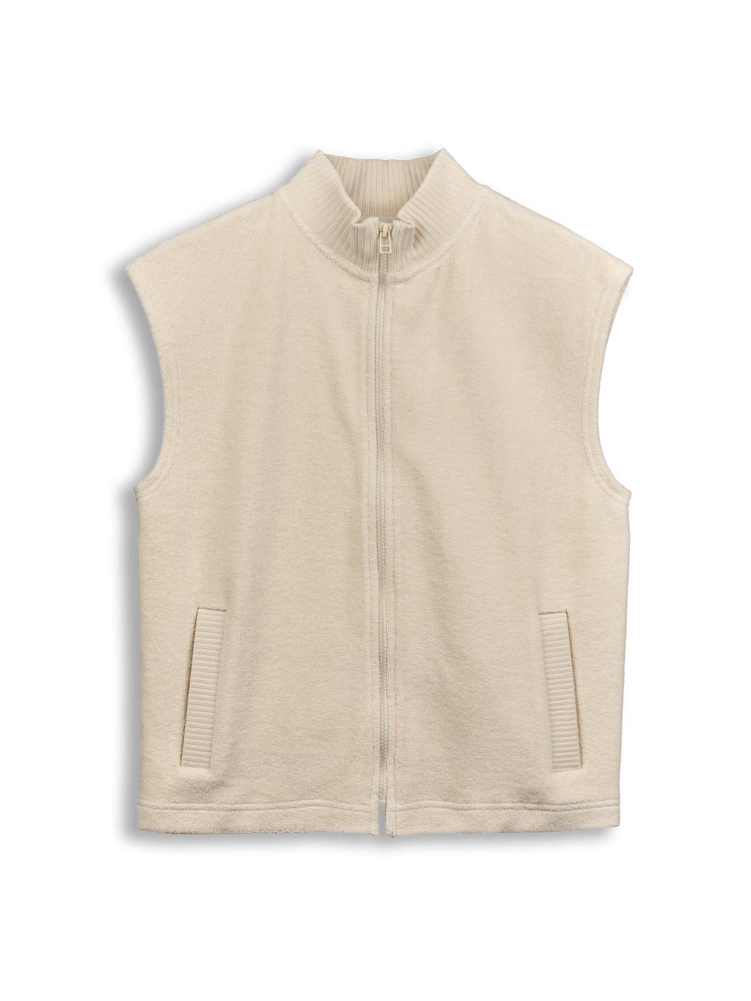Living Crafts Vest 'BESSA' in Beige: front