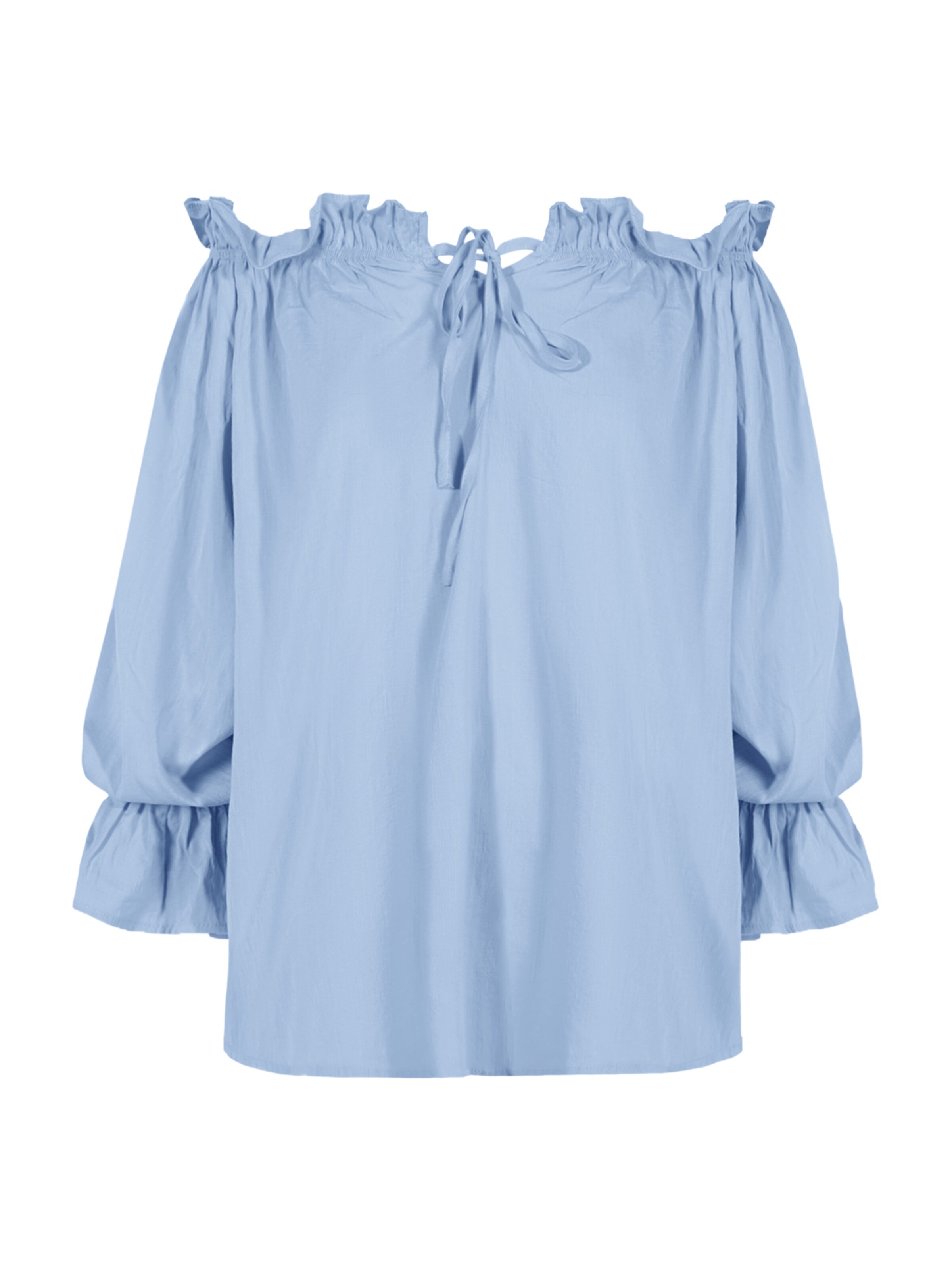 Imily Bela Bluse in Blau: Vorderseite