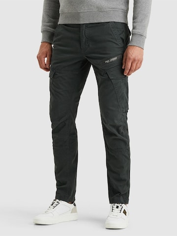 PME Legend Tapered Gargohousut 'Nordrop tapered fit cargo pants' värissä harmaa