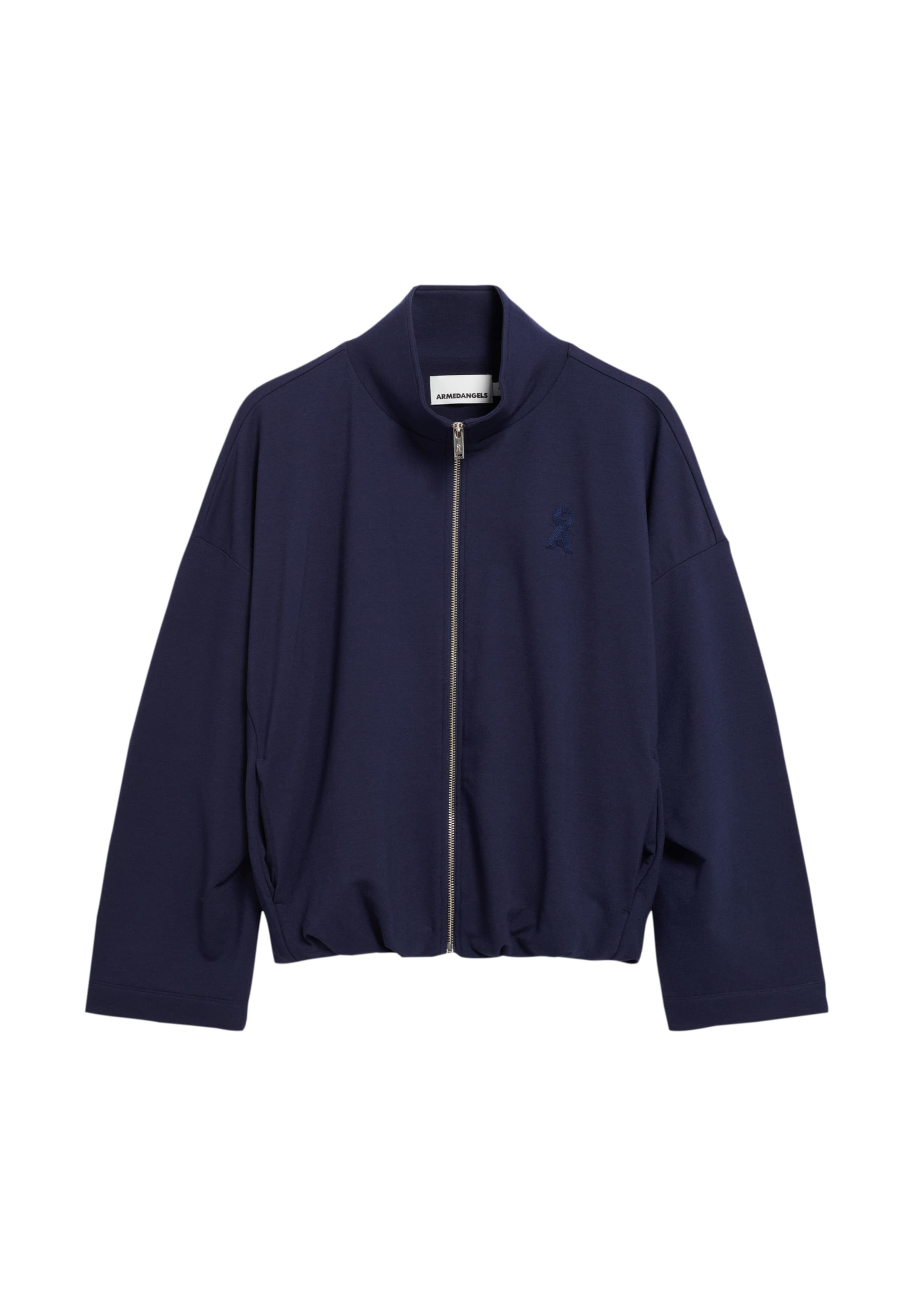 ARMEDANGELS Sweat jacket 'SANCHAA' in Blue: front