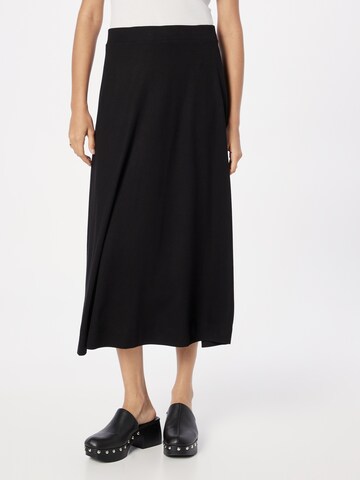 ESPRIT - Falda en negro: frente