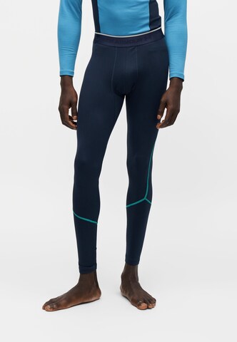 UNDER ARMOUR - Skinny Calzoncillo deportivo 'Elite' en azul: frente