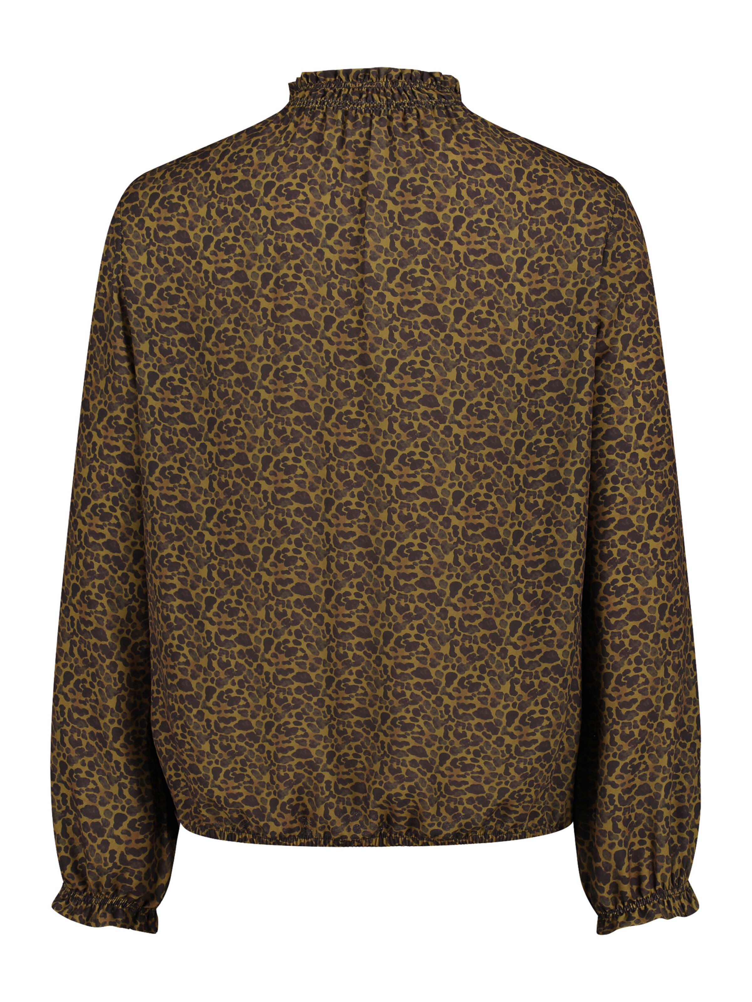 Cartoon Blouse in Groen