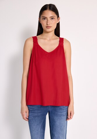 Street One Studio Top in Red: front