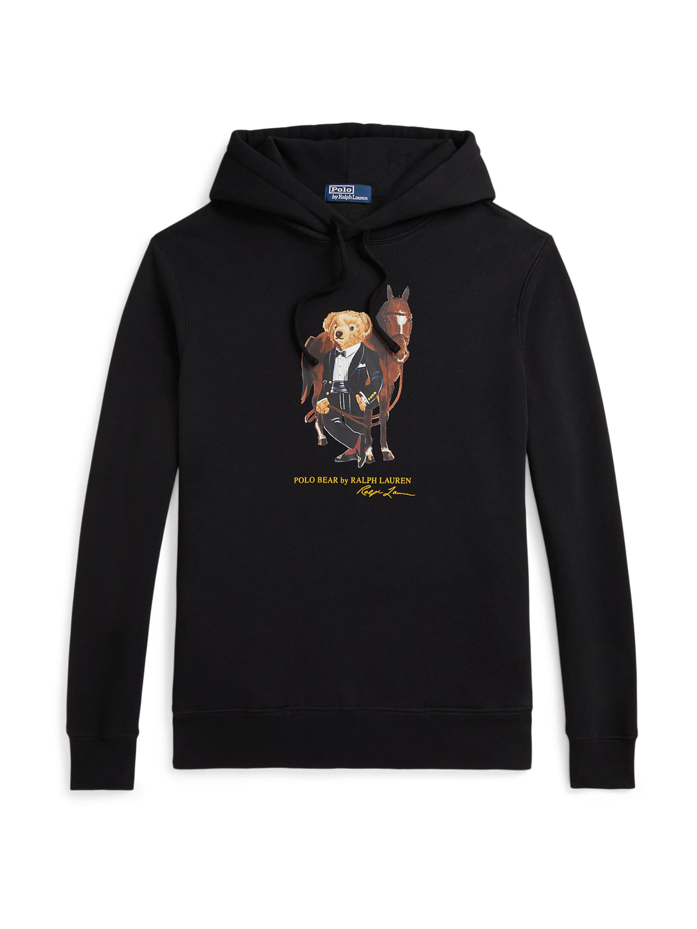 Felpa di Polo Ralph Lauren in nero: frontale