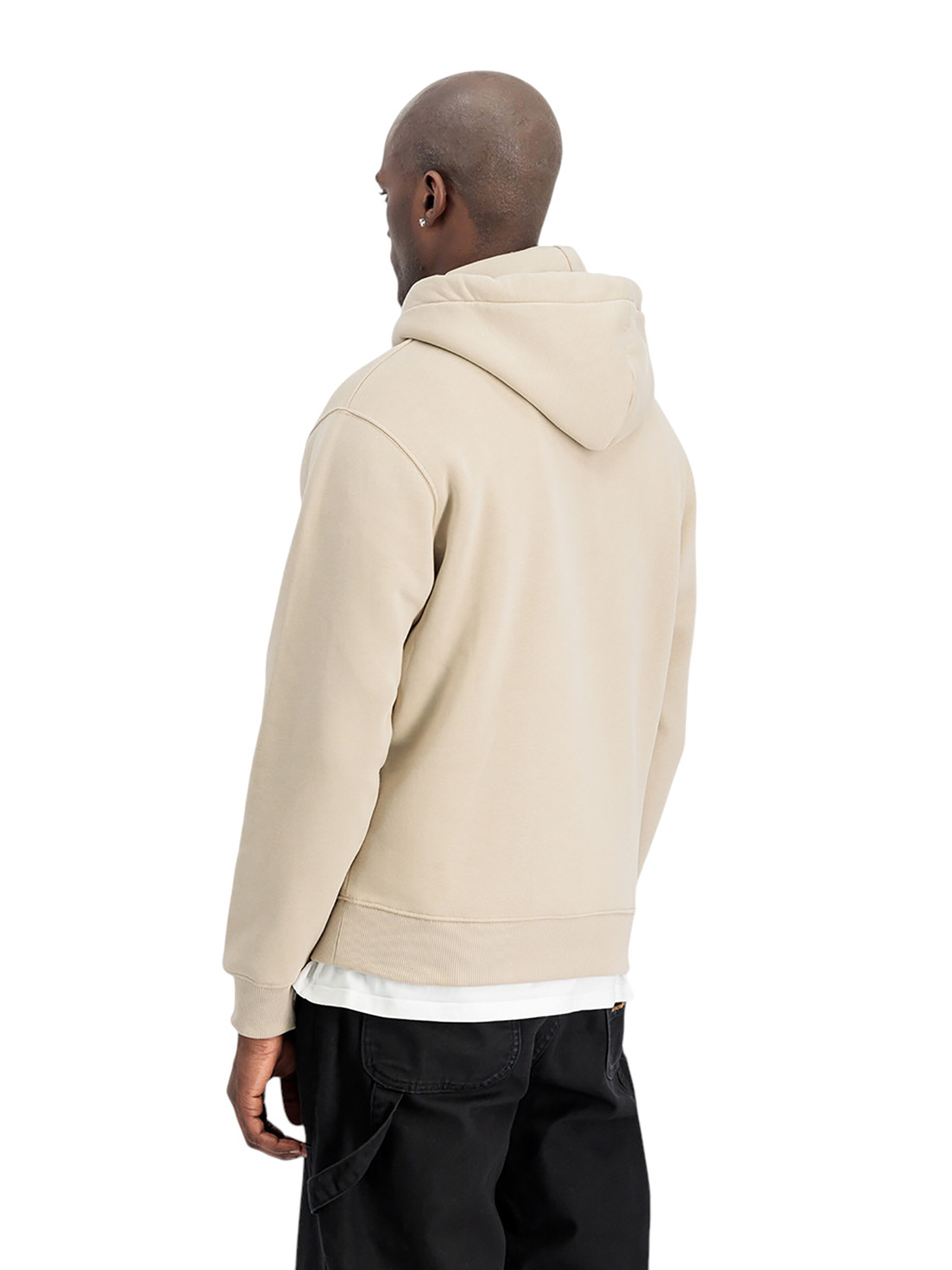 ALPHA INDUSTRIES Sweatshirt 'Basic' in Beige