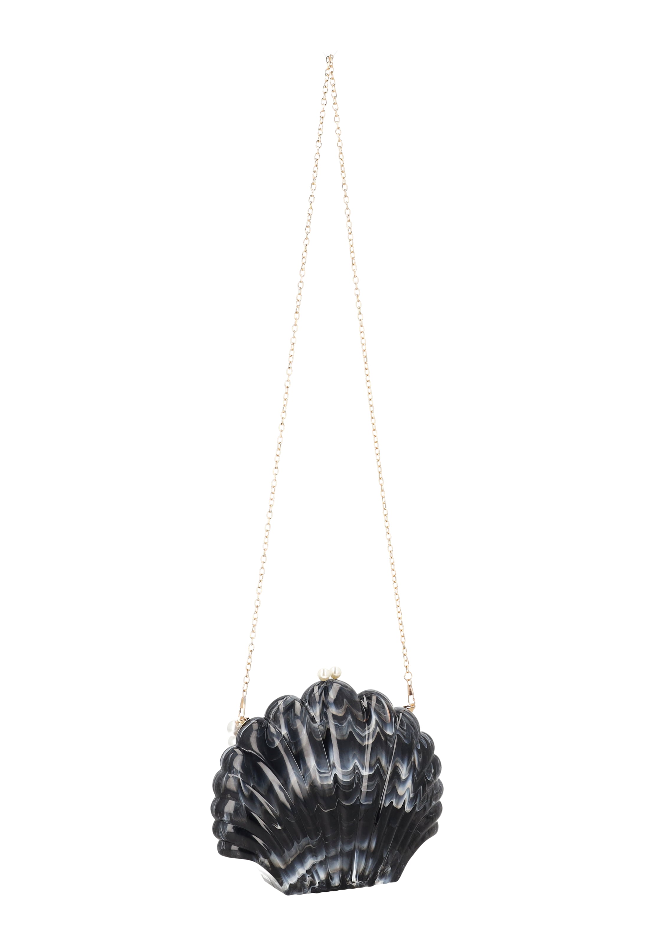 faina Clutch in Black