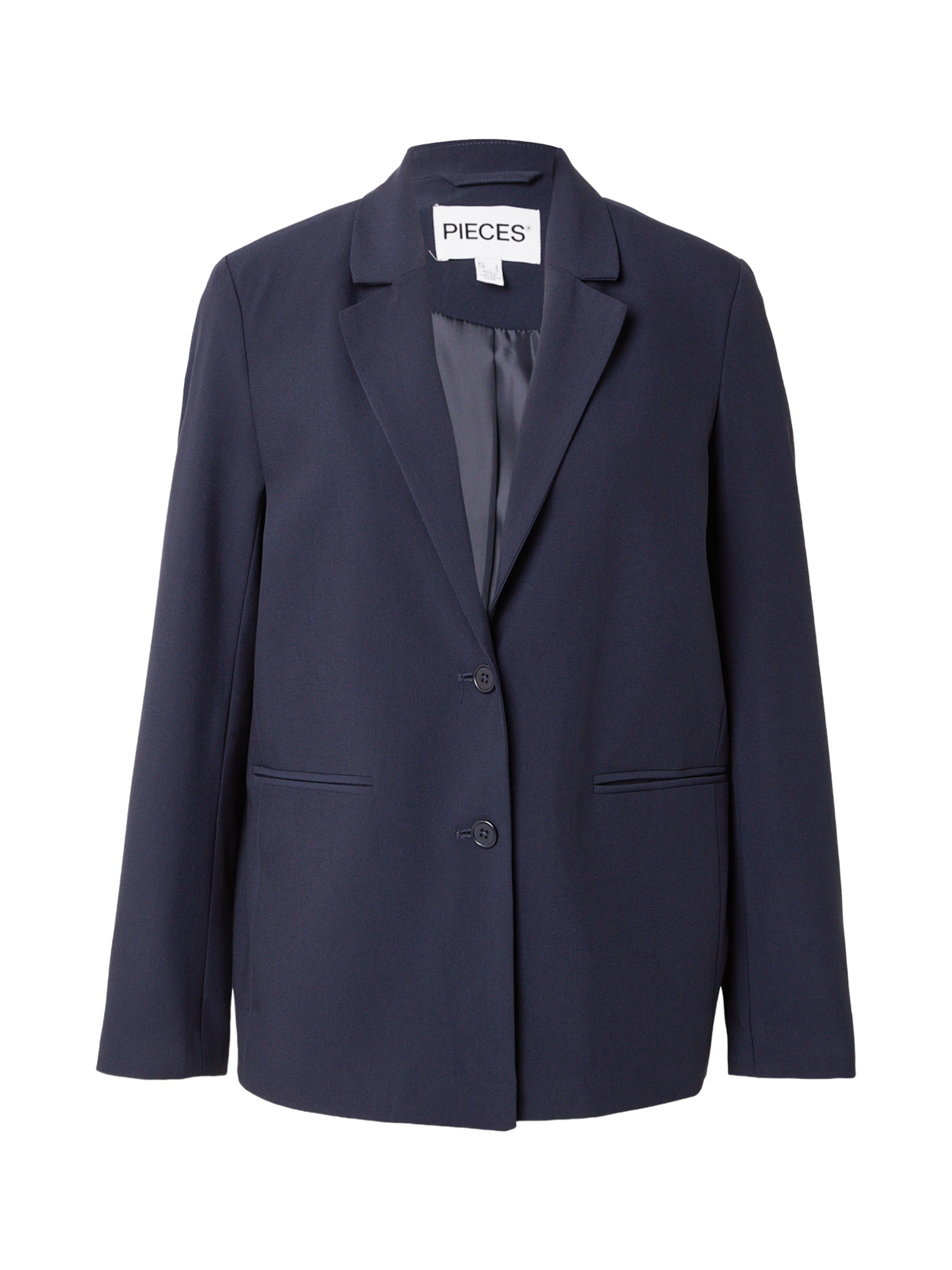 PIECES Blazer 'PCBOSELLA' in Blau: Vorderseite