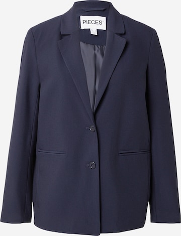 PIECES Blazer 'PCBOSELLA' in Blau: Vorderseite