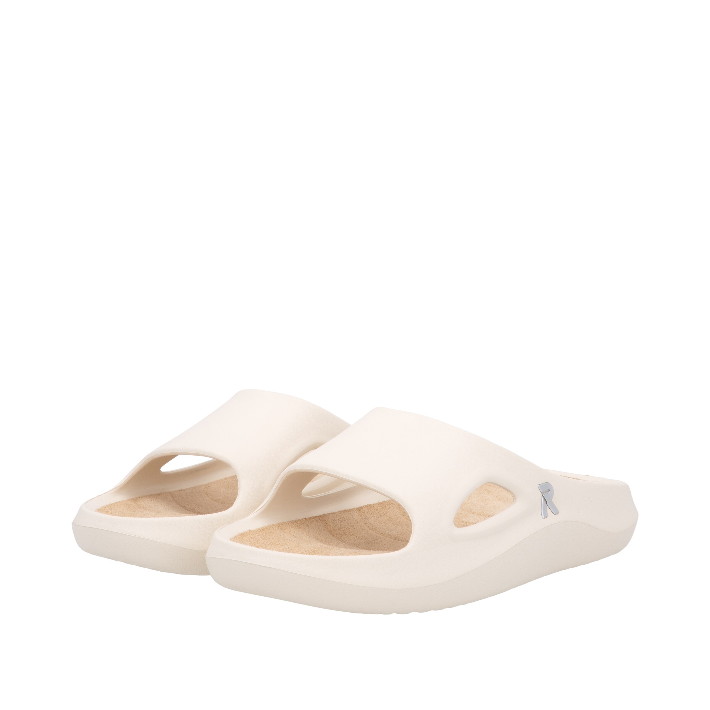 Rieker Sport Mules in Beige