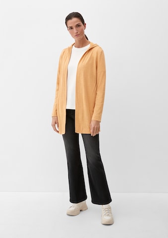 Cardigan s.Oliver en jaune