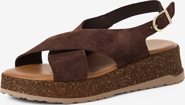 ruda Tamaris Sandalai: priekis