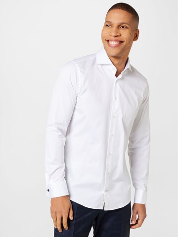 JOOP! Klasický střih Společenská košile 'Pai' – bílá: přední strana