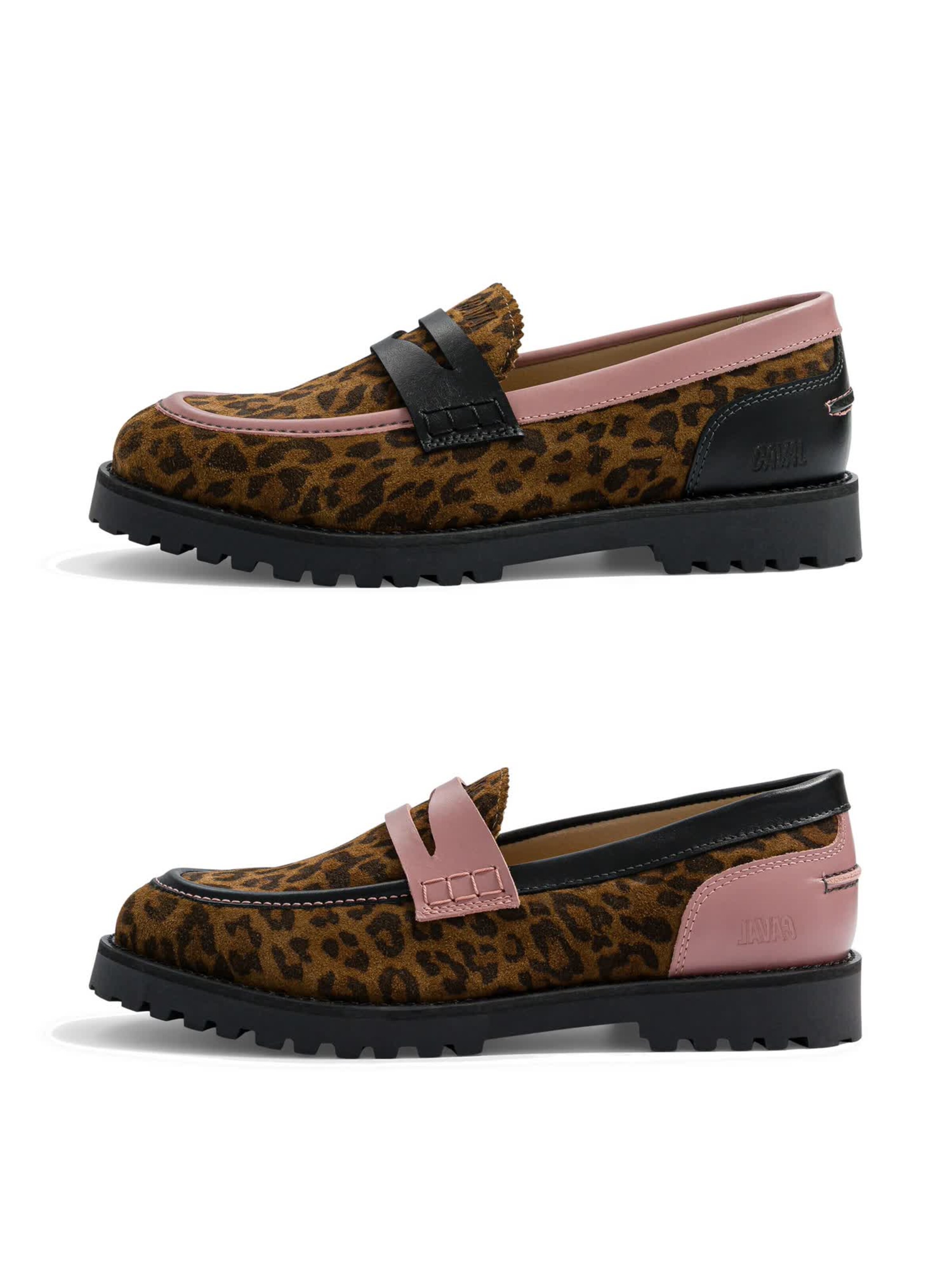 Caval - Mocassins ' TAILOR ' em castanho: frente