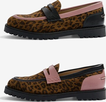Caval - Mocassins ' TAILOR ' em castanho: frente