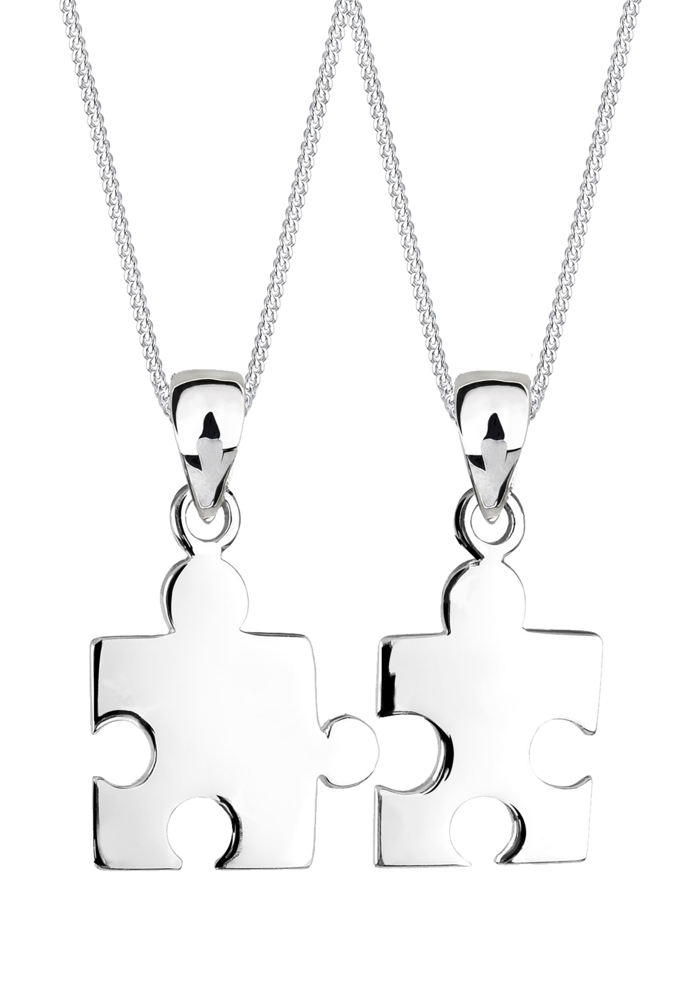 ELLI Jewelry set in Silver: front