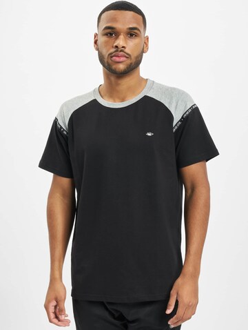 Unfair Athletics Shirt 'Hash Panel' in Black: front