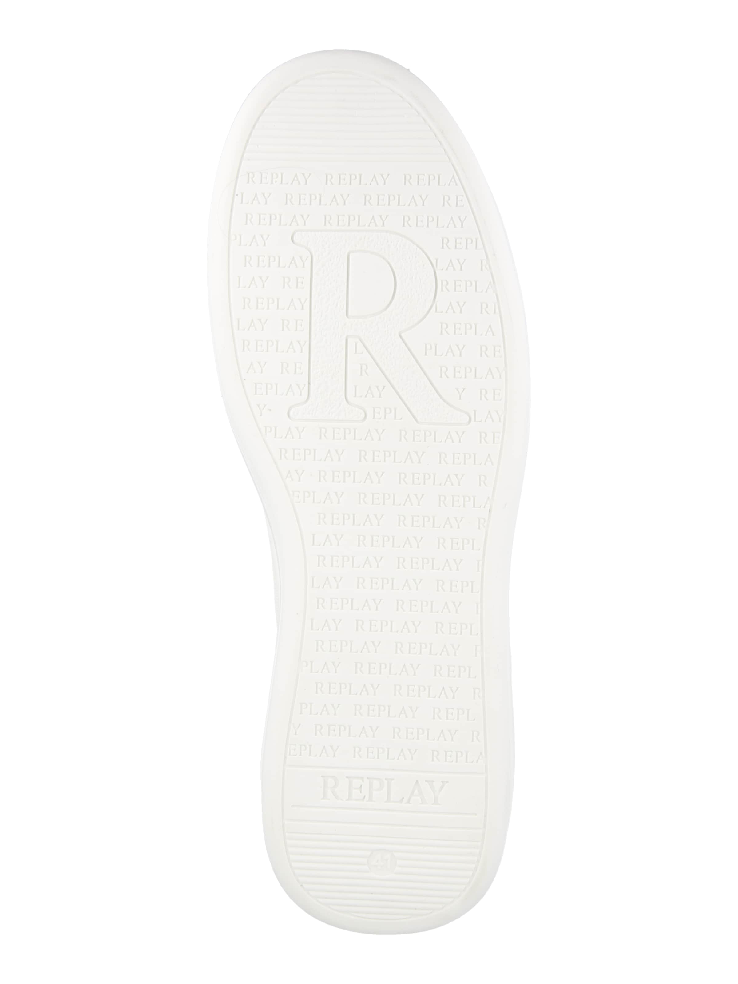 REPLAY Platform trainers 'OLYMPE' in White