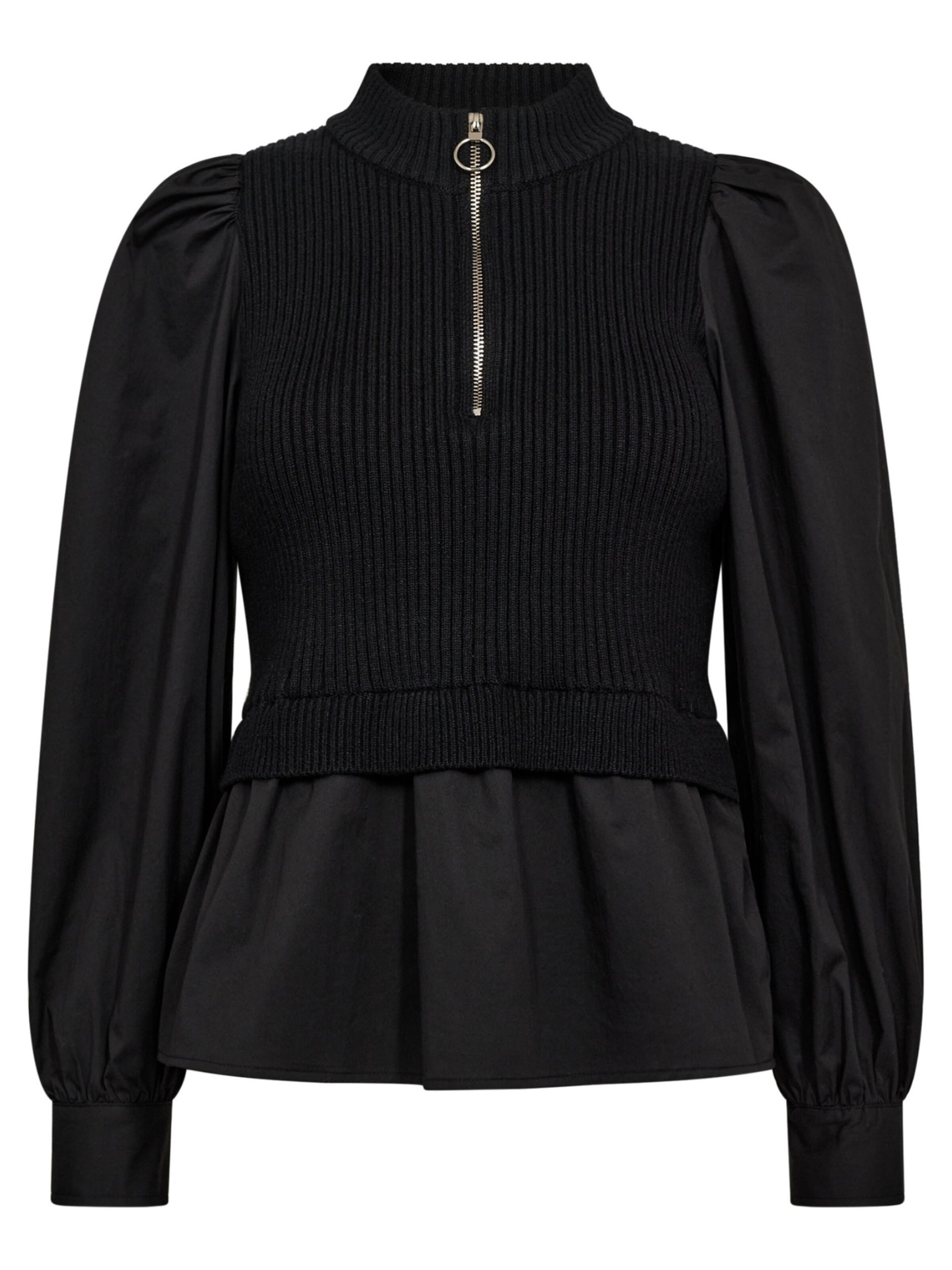 Pullover 'Elisabeth' di co'couture in nero: frontale