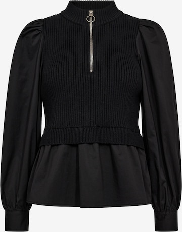 co'couture Neulepaita 'Elisabeth' värissä musta: etupuoli