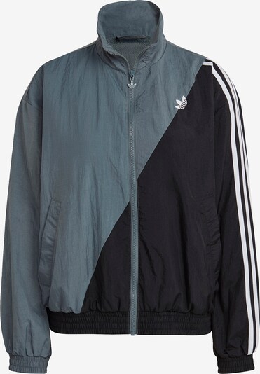 ADIDAS ORIGINALS Jacke in pastellblau / schwarz / weiß, Produktansicht