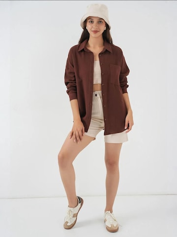 Bigdart Blouse in Brown