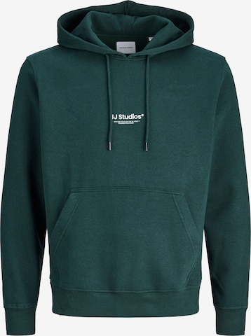 Felpa di Jack & Jones Plus in verde: frontale