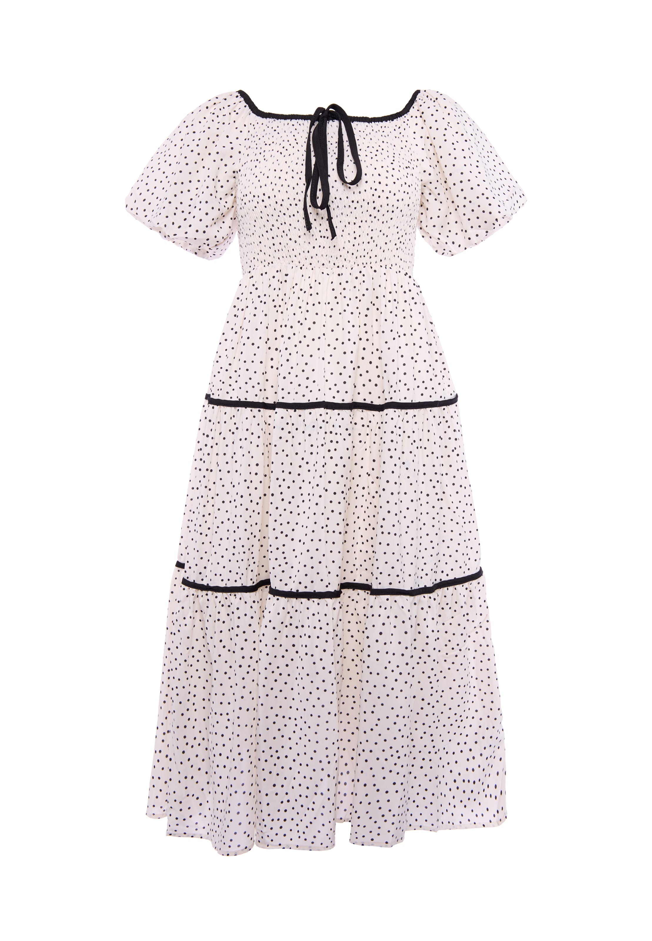 Robe usha BLACK LABEL en blanc : devant
