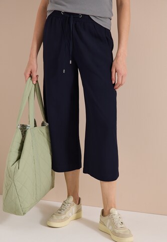 CECIL Wide leg Pants in Blue