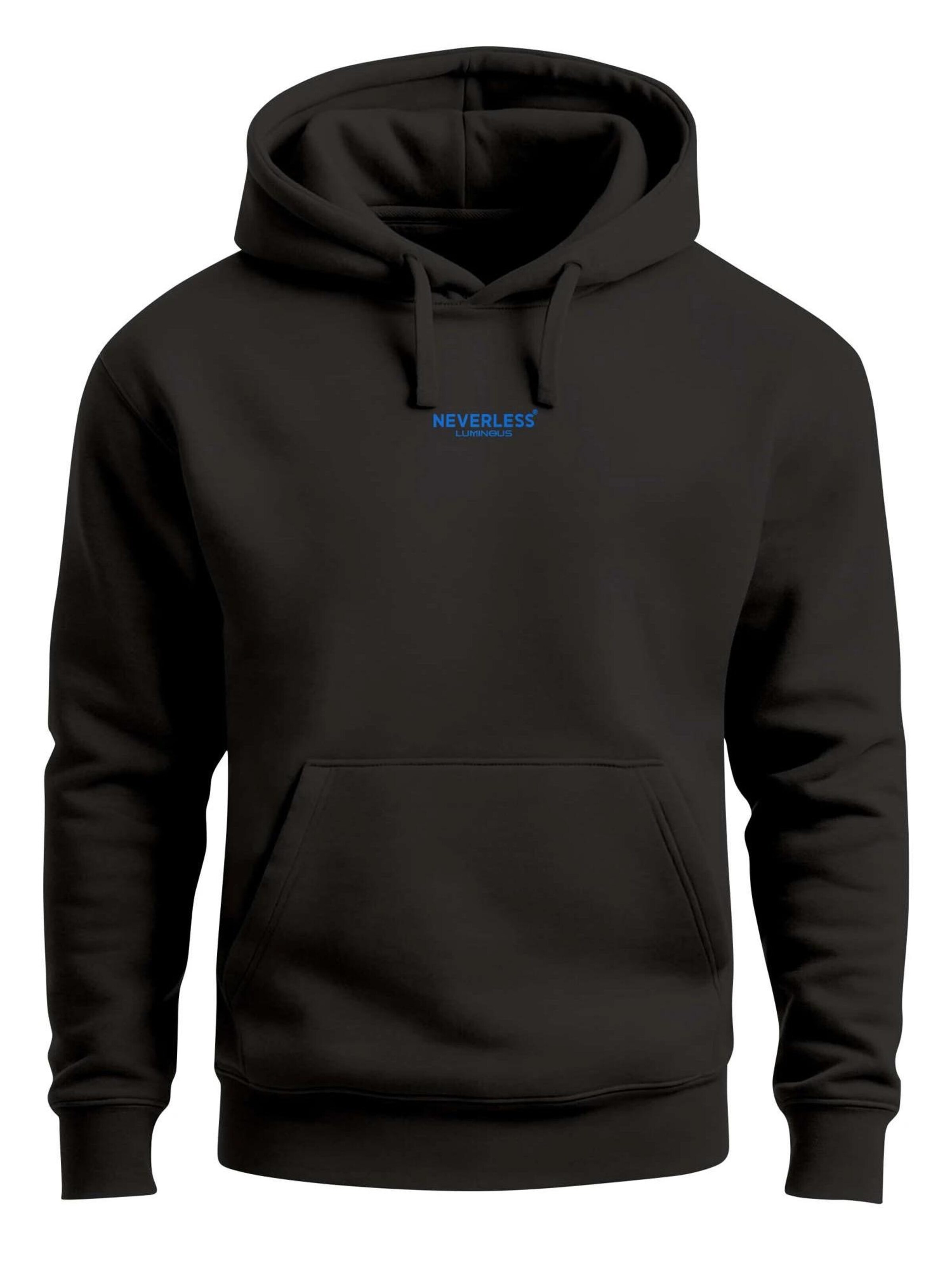 Neverless Sweatshirt 'Blumen' in Black
