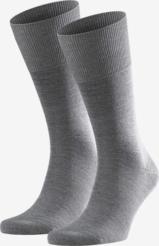 Chaussettes FALKE en gris : devant