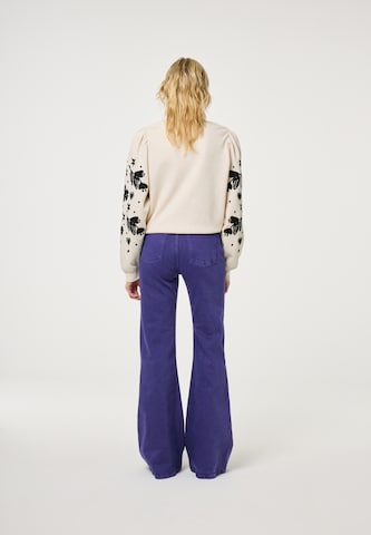 Sweat-shirt Fabienne Chapot en beige