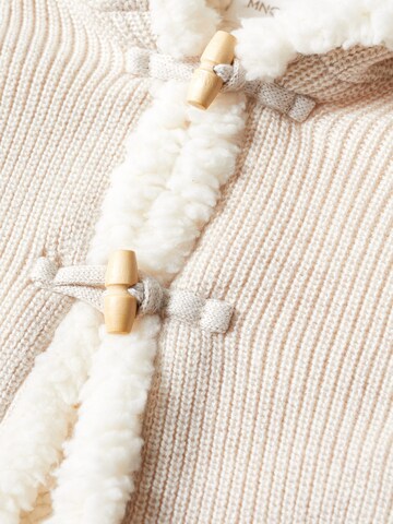 MANGO KIDS Knit Cardigan 'Lulu' in Beige