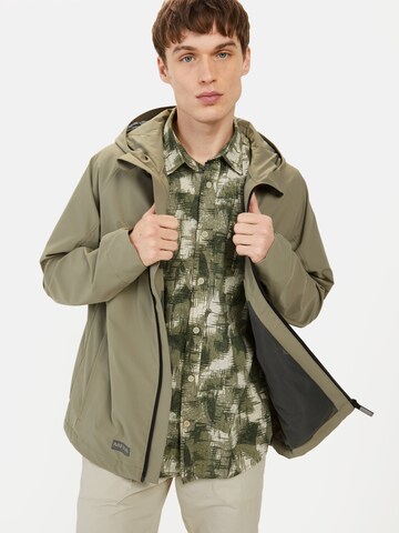 CAMEL ACTIVE Jacke aus recyceltem Polyester in Grün