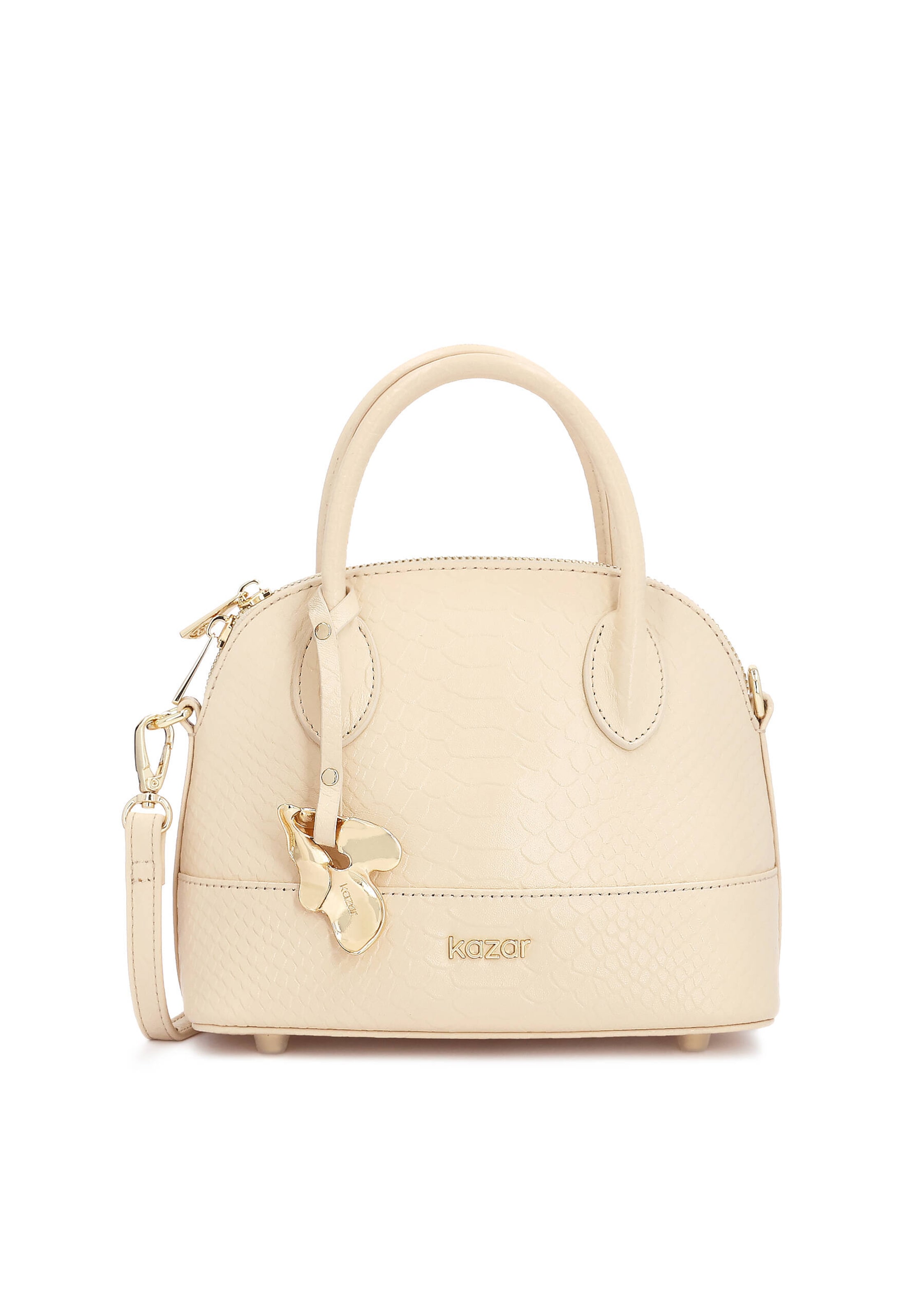 Kazar Ročna torbica | bež barva: sprednja stran