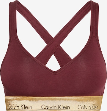 Calvin Klein Underwear Bra in Red: front