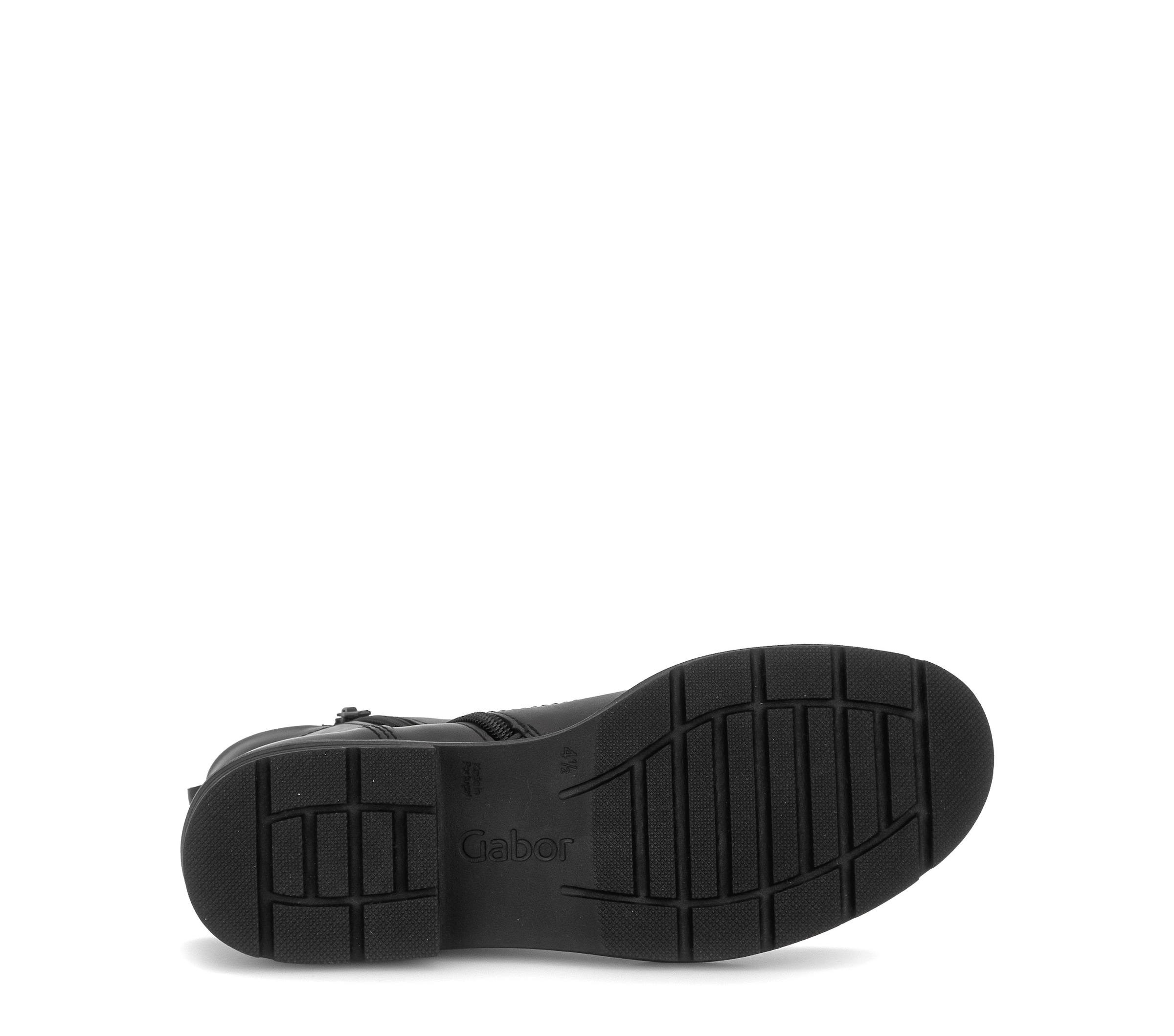 GABOR Lace-Up Ankle Boots in Black