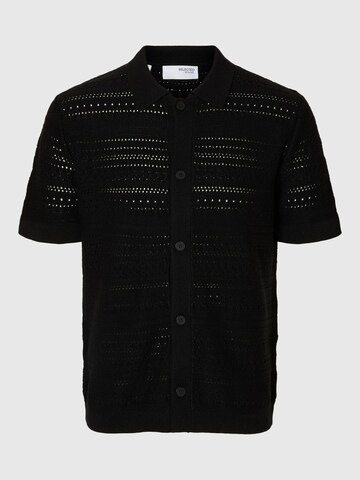 SELECTED Regular Fit Hemd in Schwarz